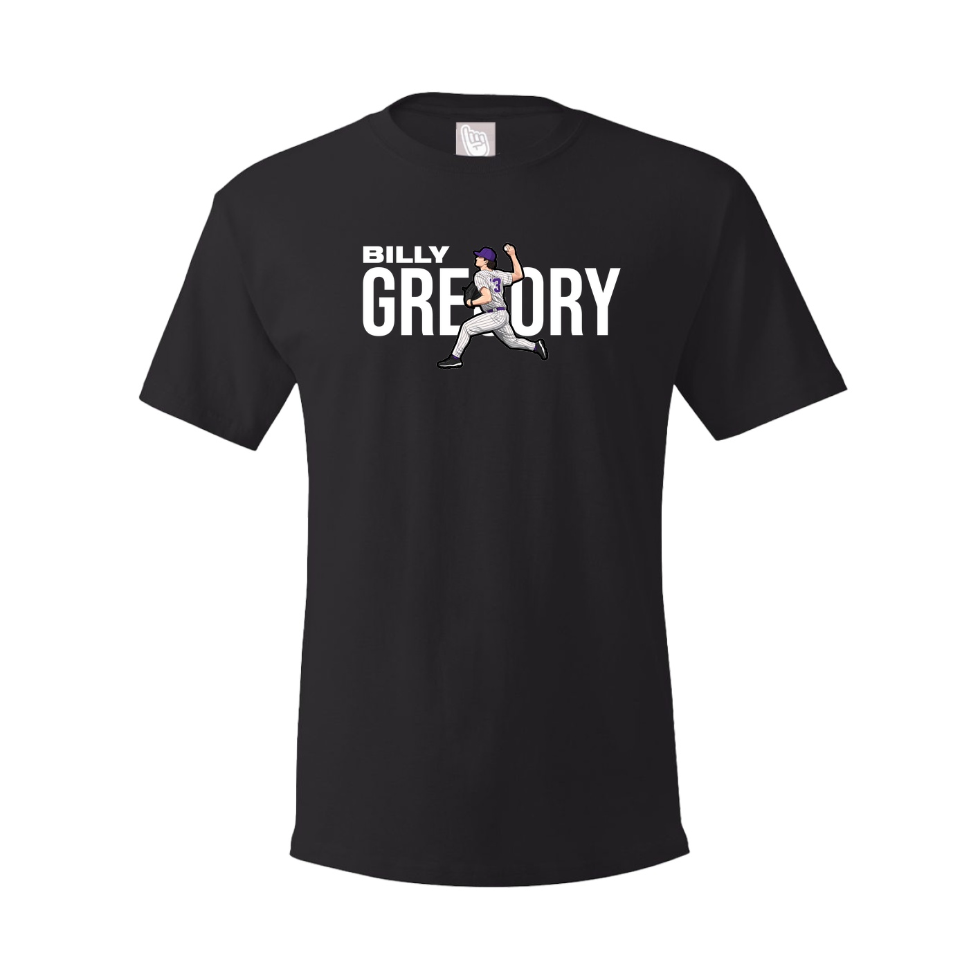 Youth Tee — Player Name in Black