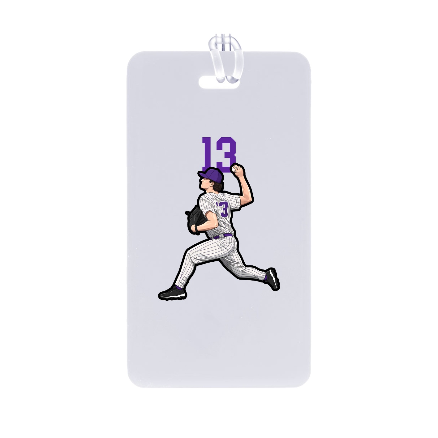 Bag Tag — Number Top in Classic