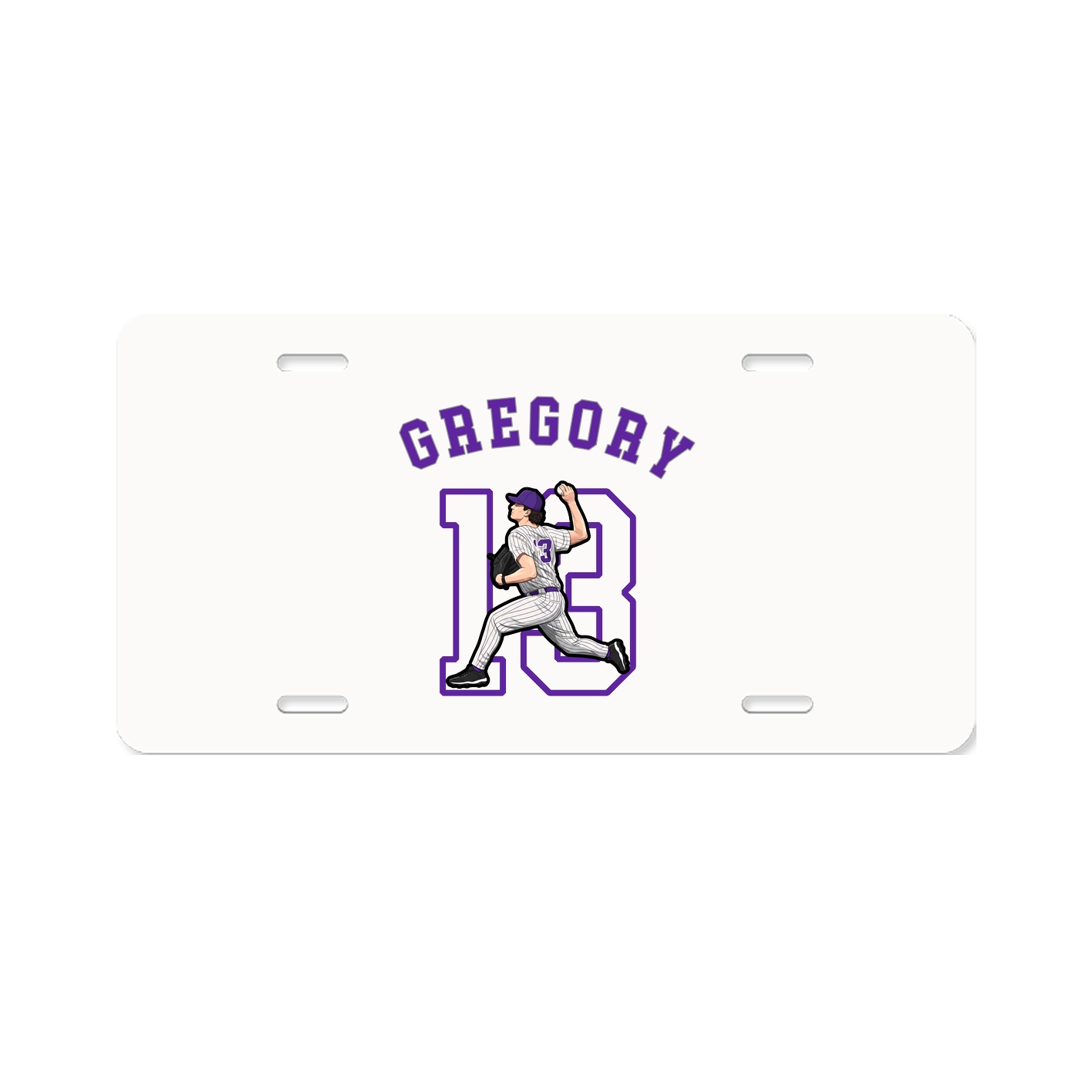 License Plate — Shirsey Arch in Classic