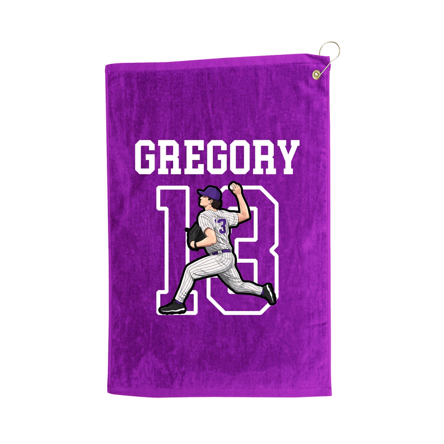 Golf Towel — Shirsey in Purple
