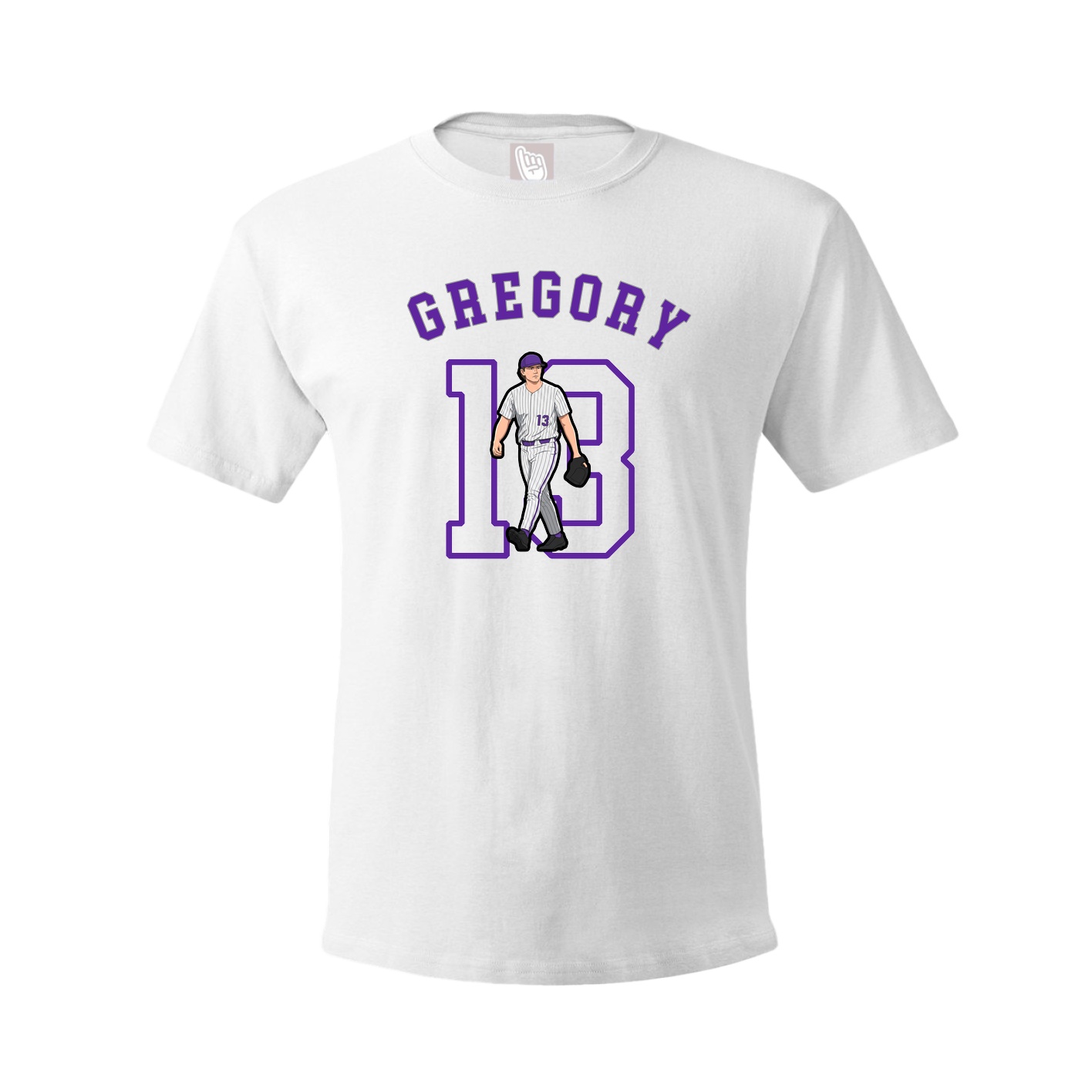 Youth Tee — Shirsey Arch in White