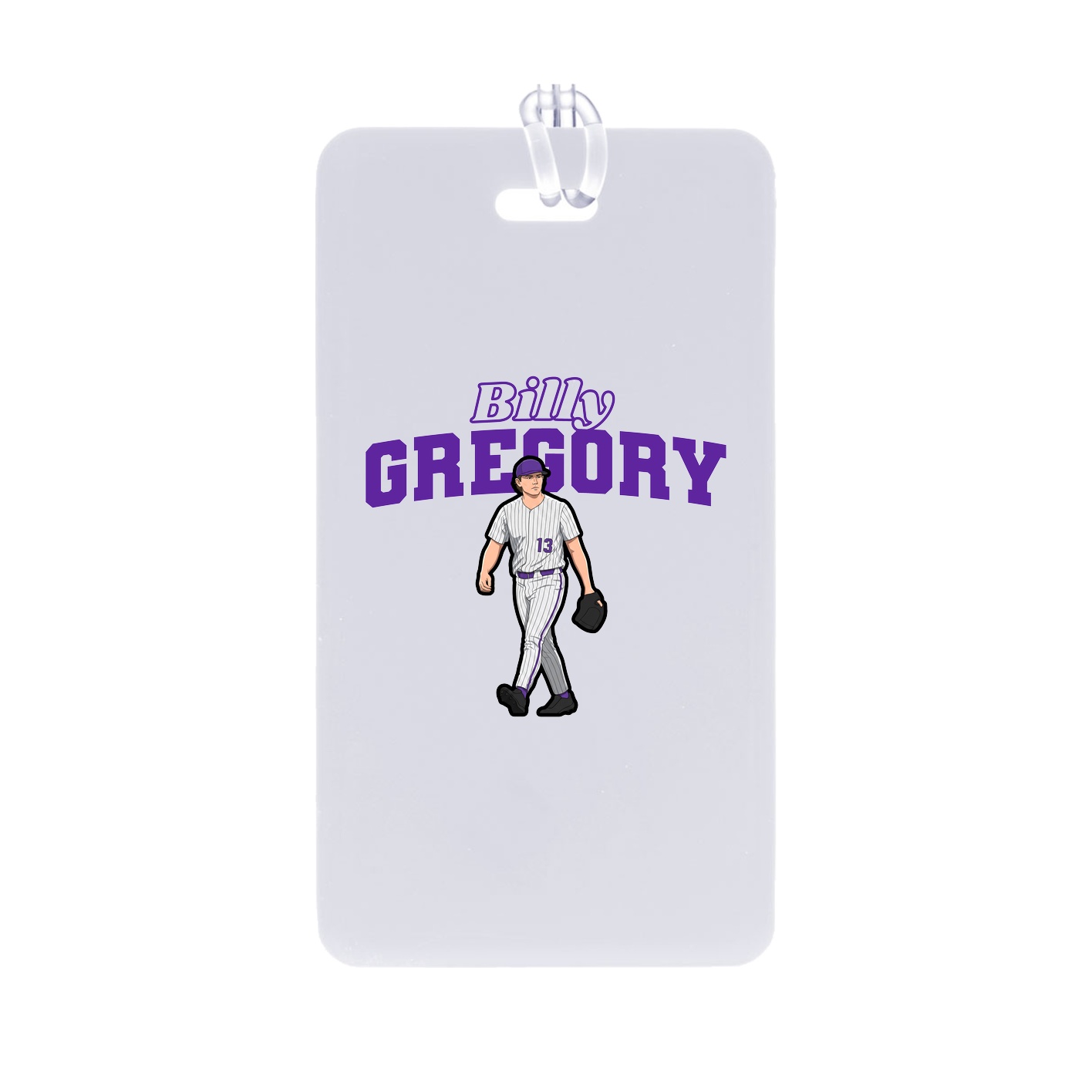 Bag Tag — Name Arch in Classic