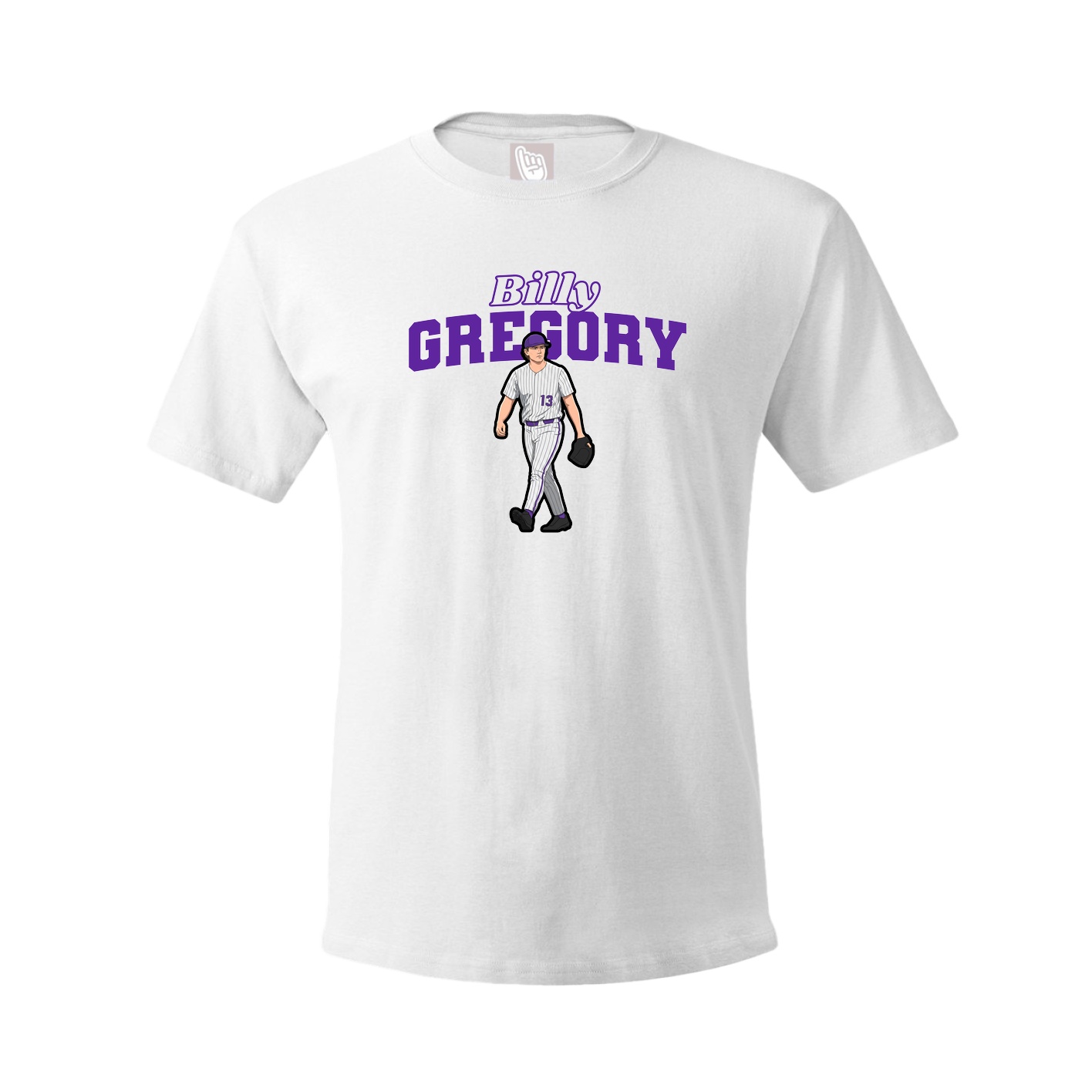 Tee — Name Arch in White