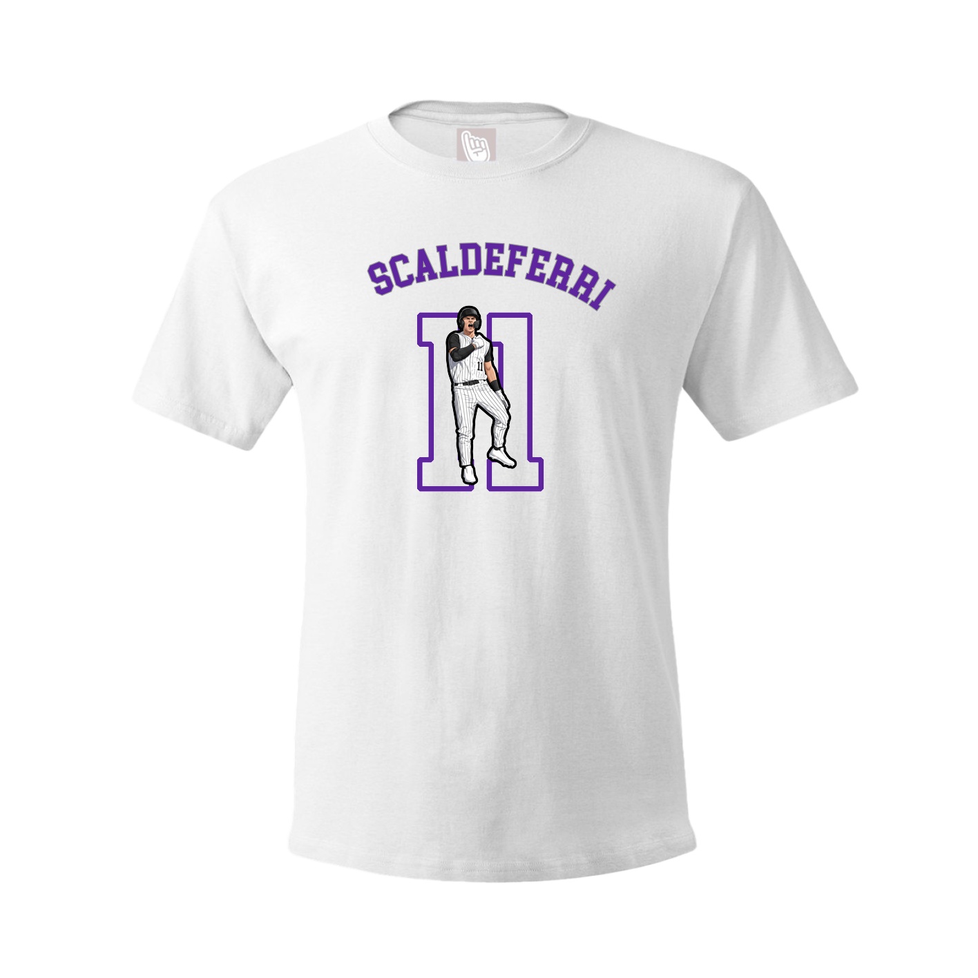 Youth Tee — Shirsey Arch in White