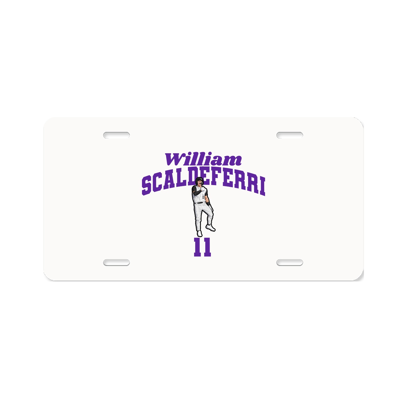 License Plate — Signature Arch in Classic