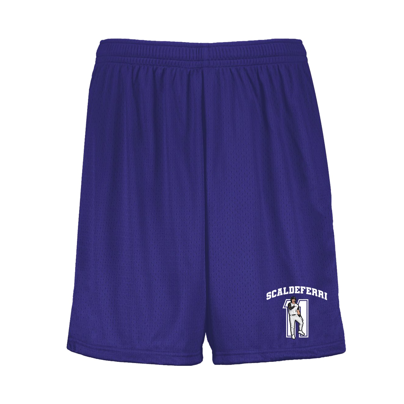 Shorts — Number in Purple