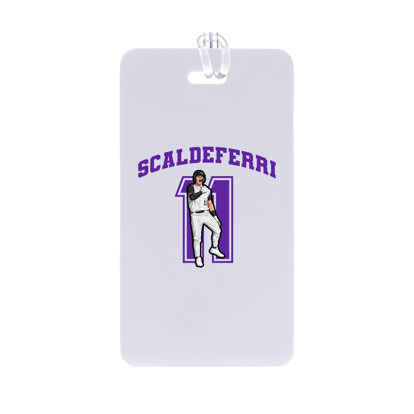Bag Tag — Number in Classic