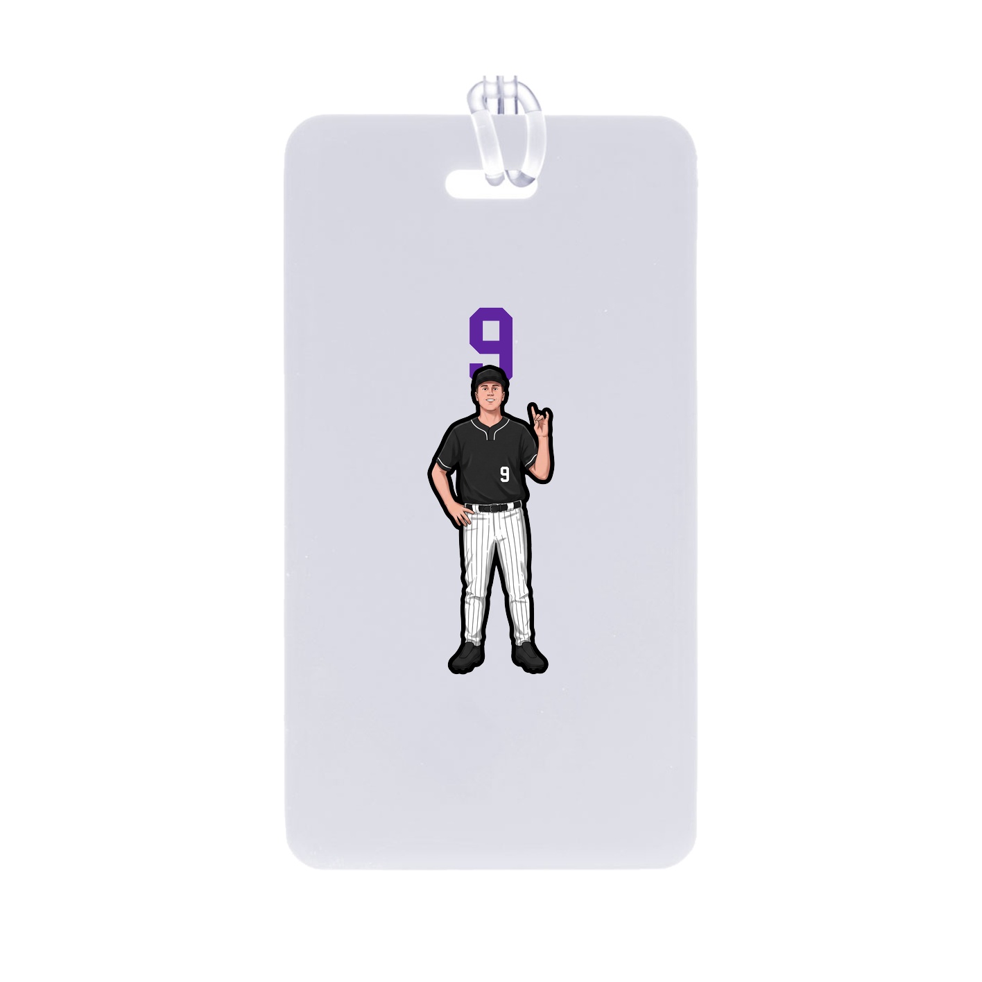 Bag Tag — Number Top in Classic