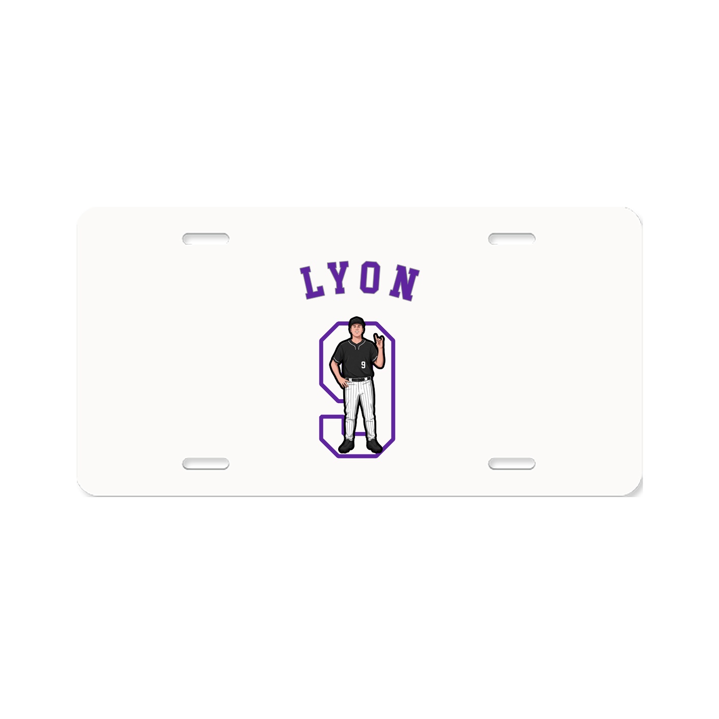 License Plate — Shirsey Arch in Classic