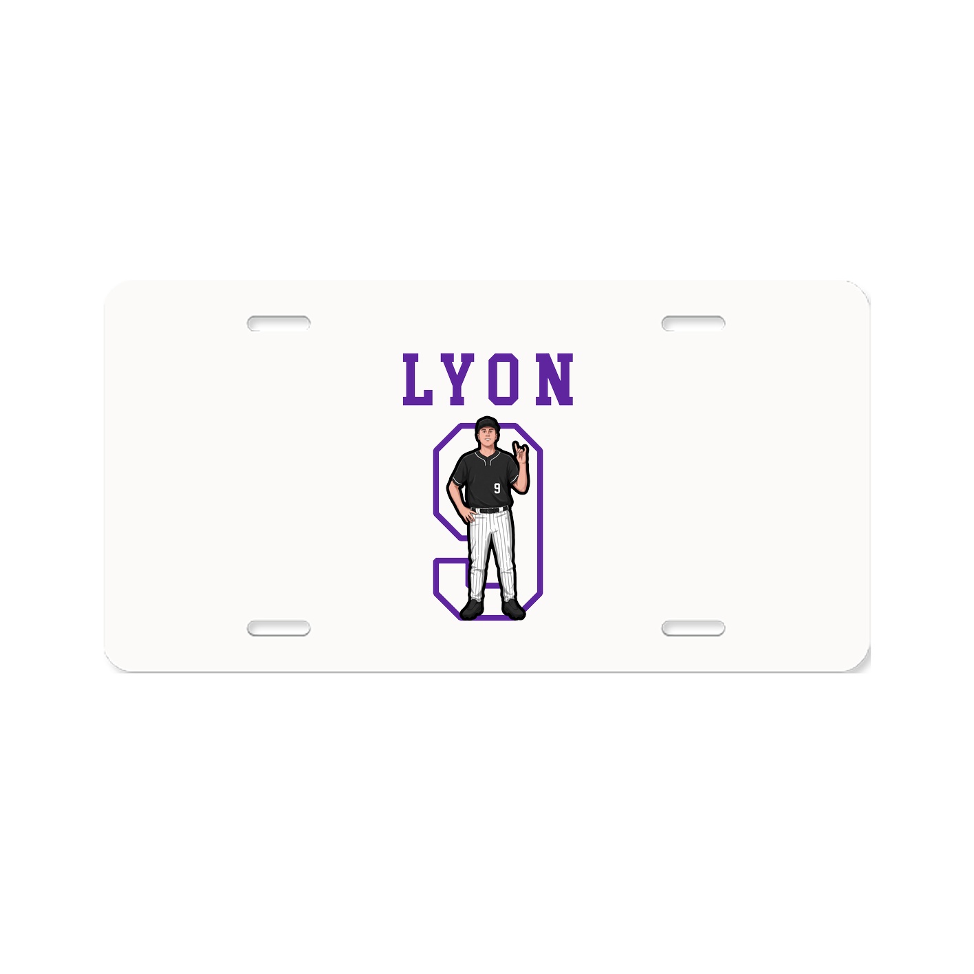 License Plate — Shirsey in Classic