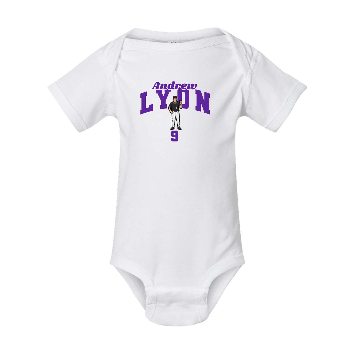 Baby Onesie — Signature Arch in White