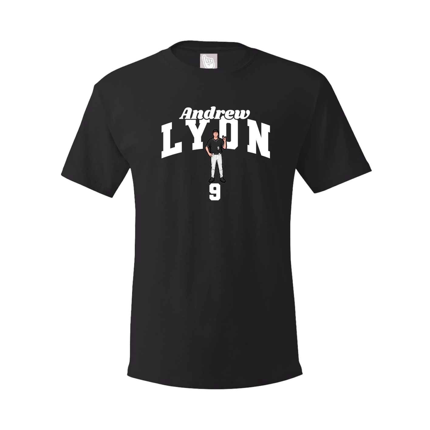 Youth Tee — Signature Arch in Black