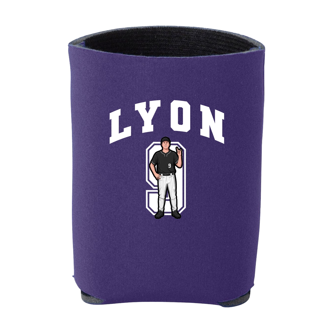 Can Holder — Number in Purple