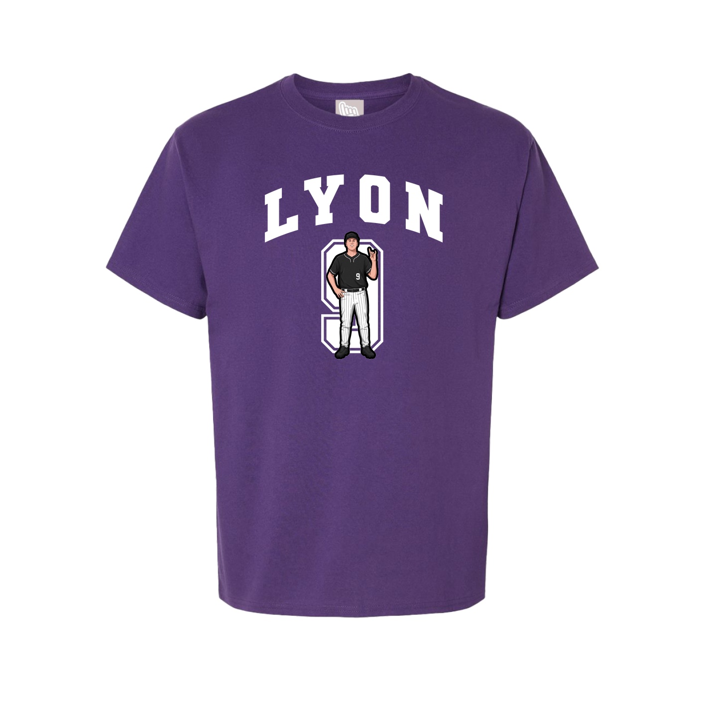 Tee — Number in Purple