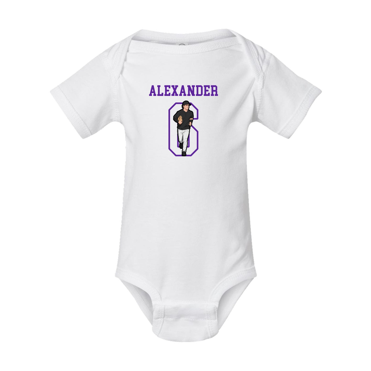 Baby Onesie — Shirsey in White