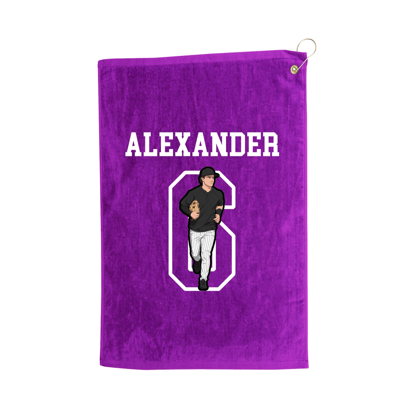 Golf Towel — Shirsey in Purple