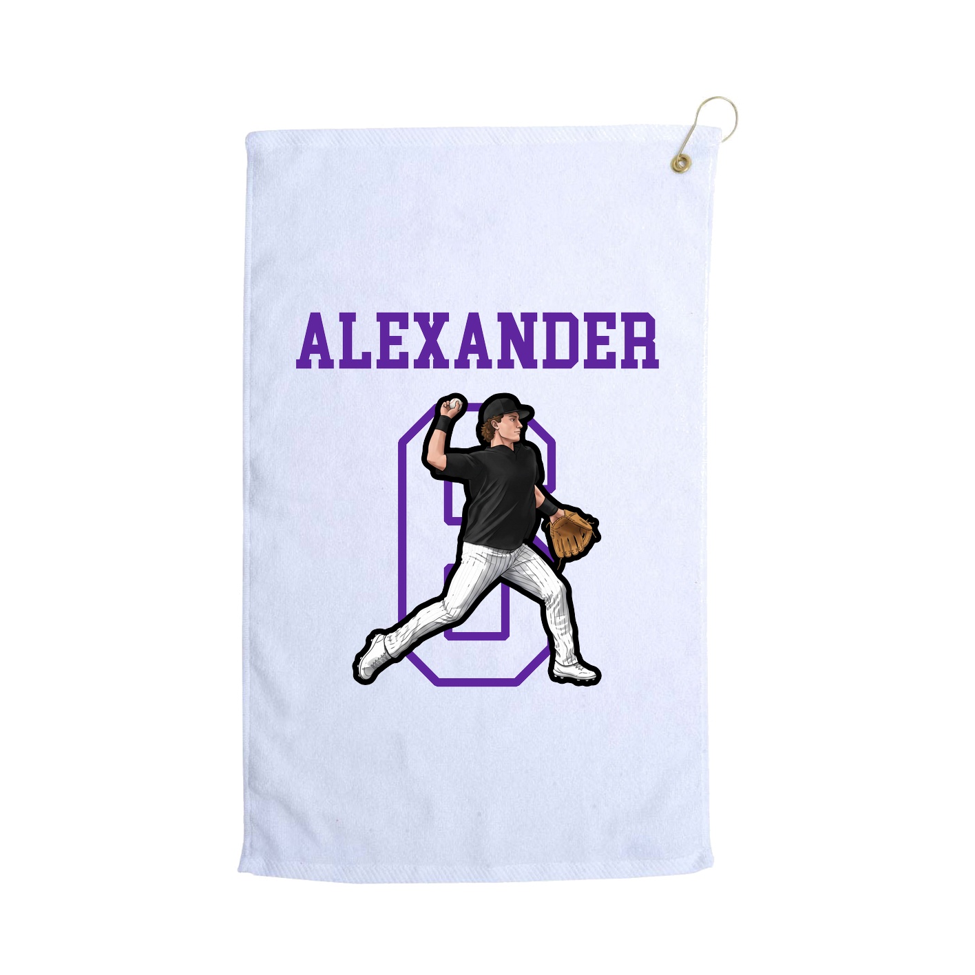 Golf Towel — Shirsey in White