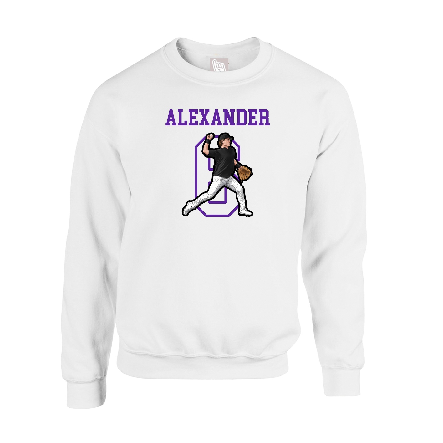 Fleece Crew — Shirsey in White