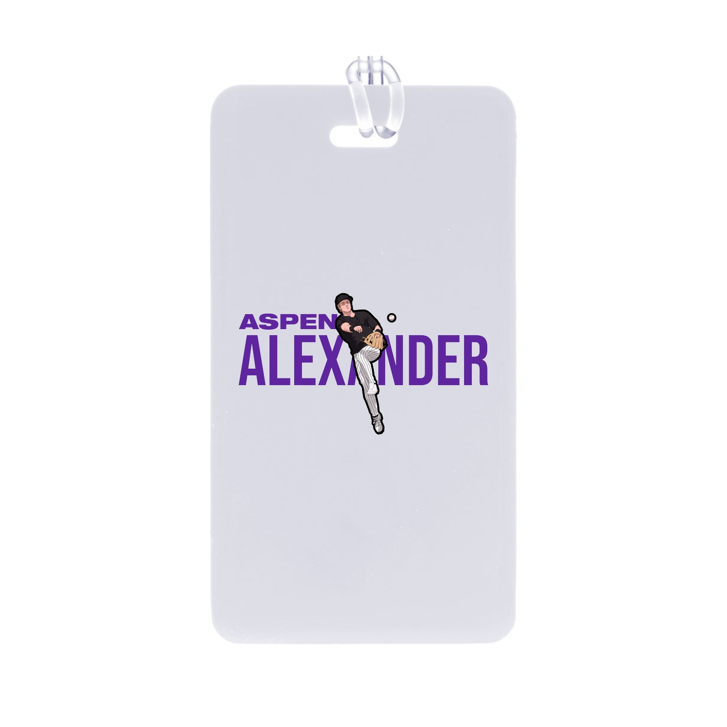 Bag Tag — Player Name in Classic