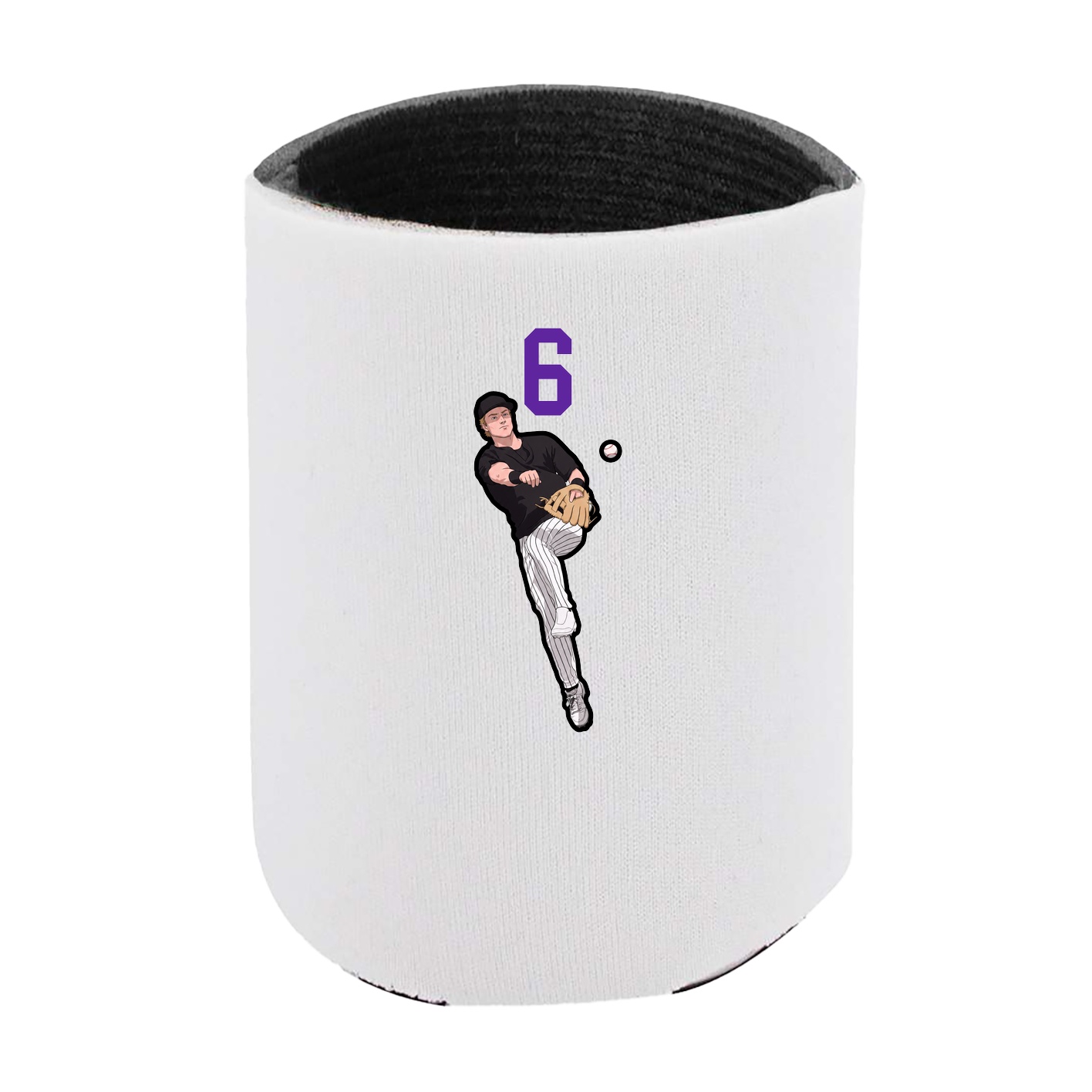Can Holder — Number Top in White