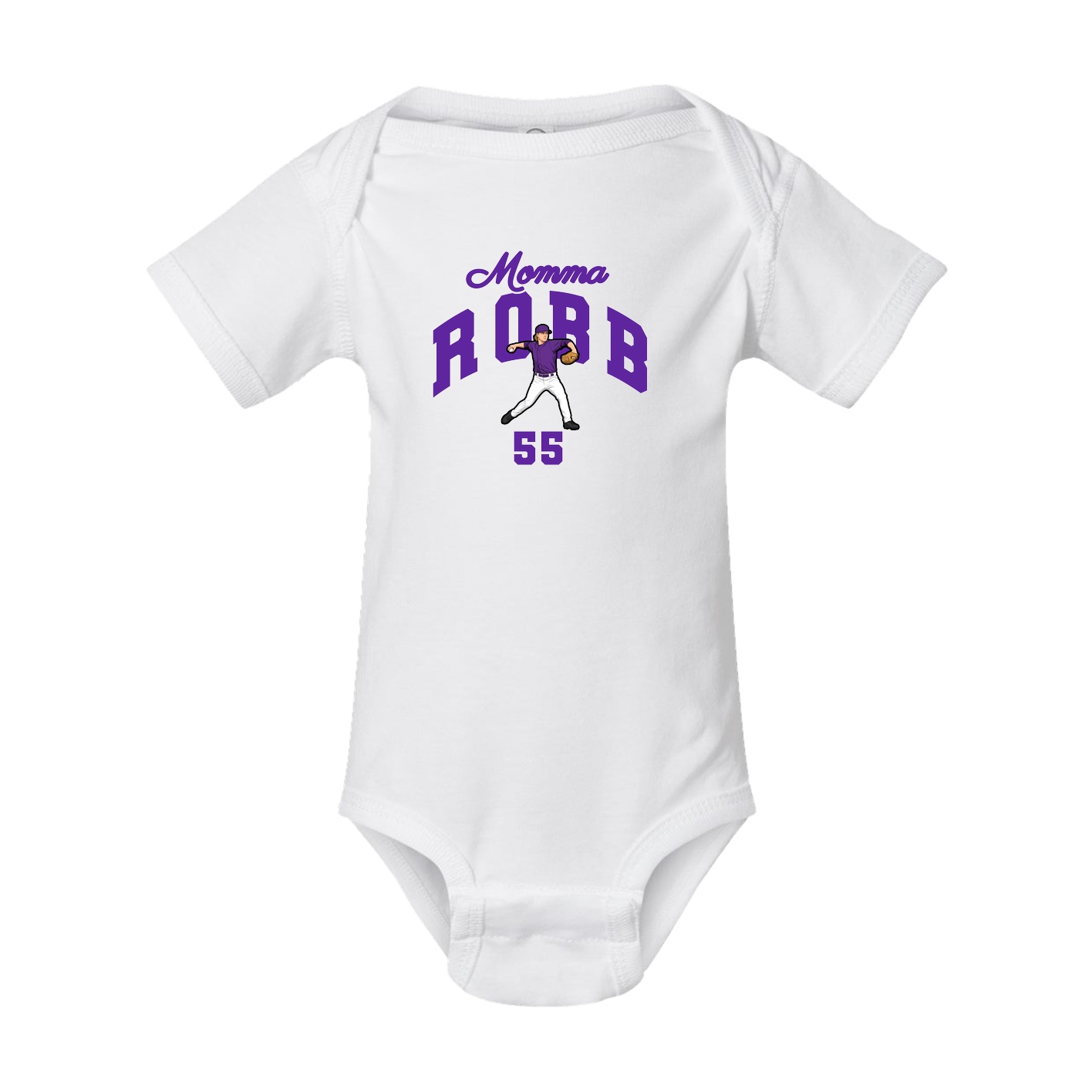 Baby Onesie — Mothers Day Arch in White
