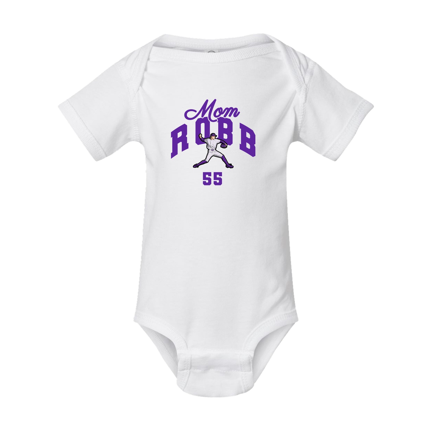 Baby Onesie — Mothers Day Arch in White