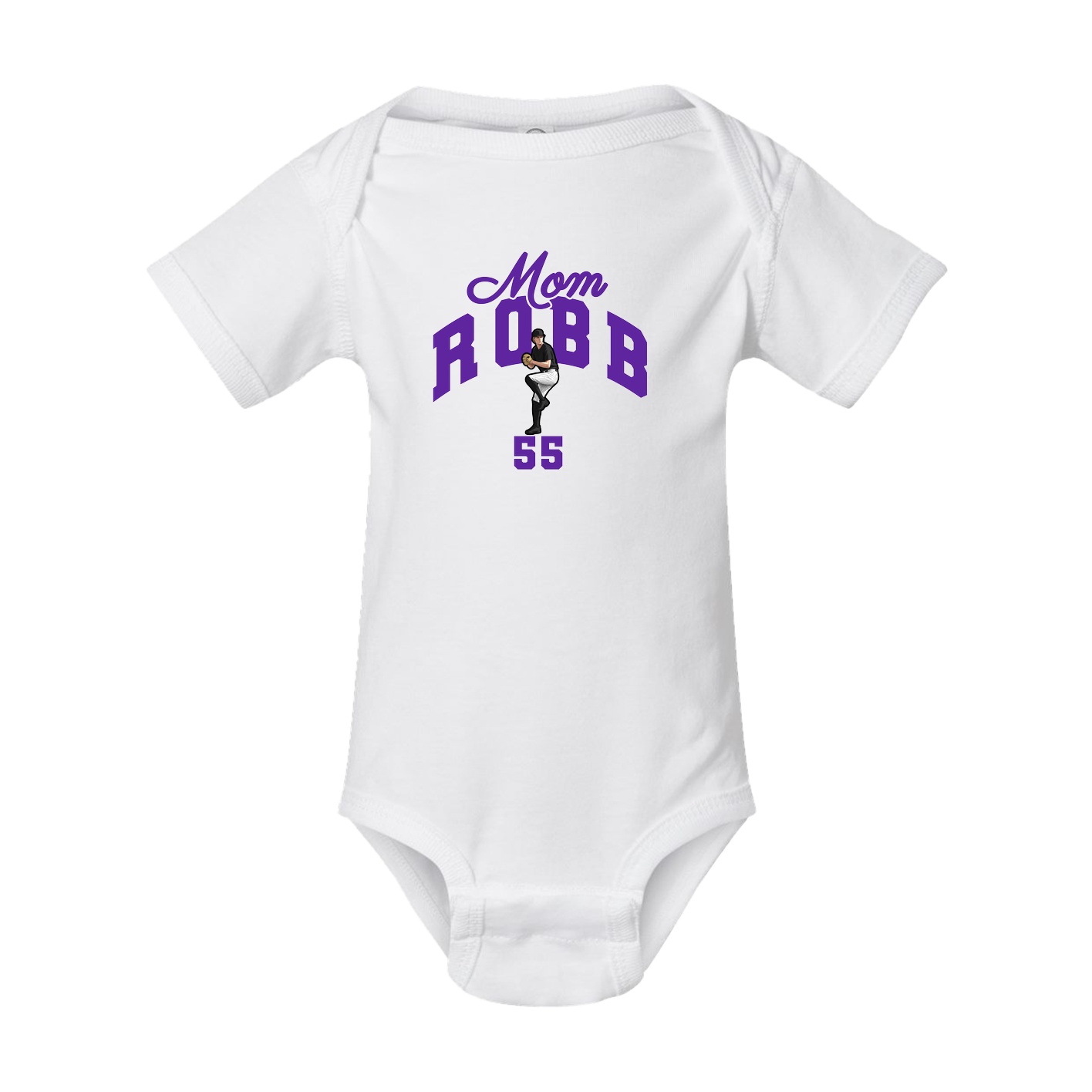 Baby Onesie — Mothers Day Arch in White