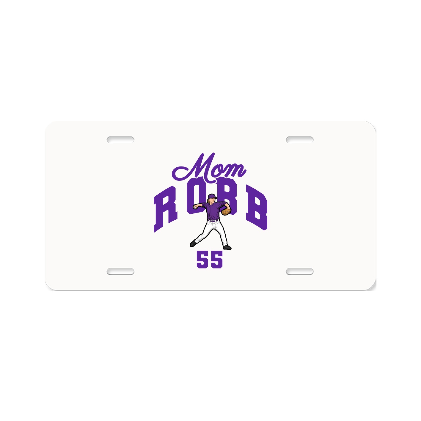 License Plate — Mothers Day Arch in Classic