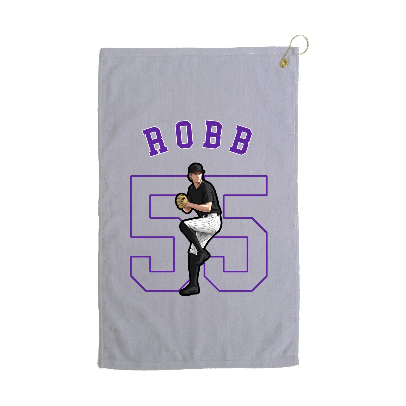 Golf Towel — Shirsey Arch in Grey