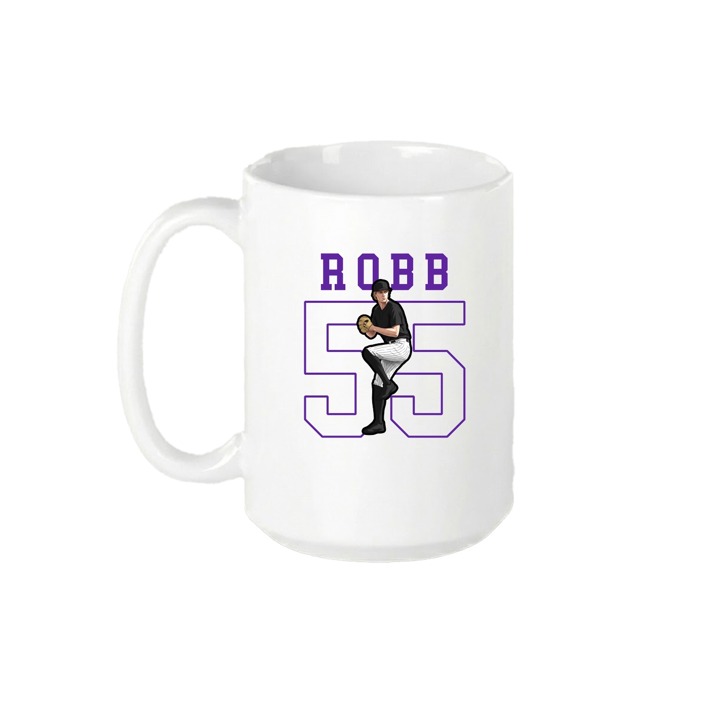 15oz Coffee Mug — Shirsey in White