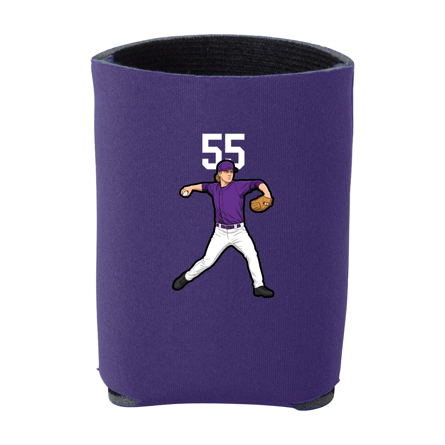 Can Holder — Number Top in Purple
