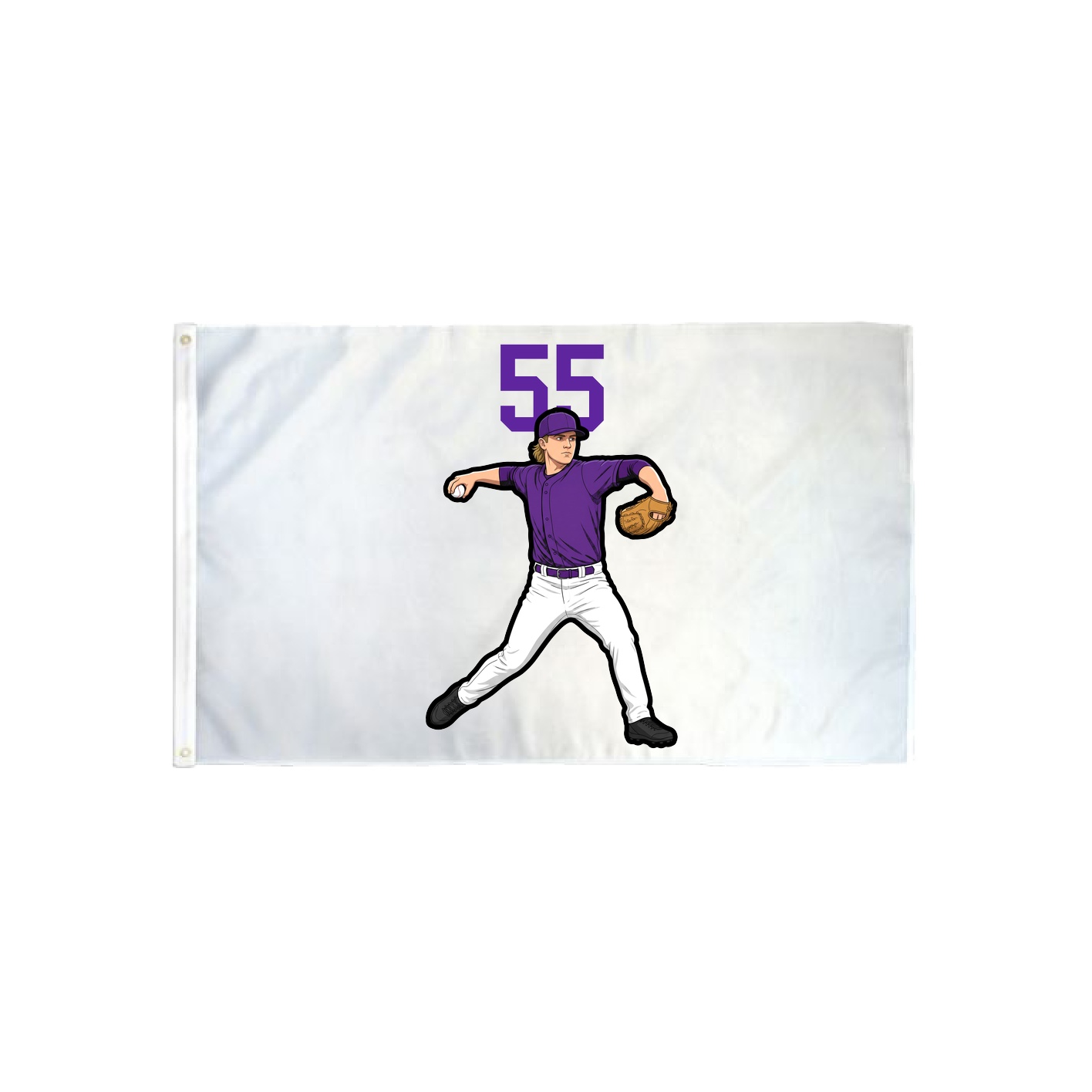 3x5 Flag — Number Top in Classic