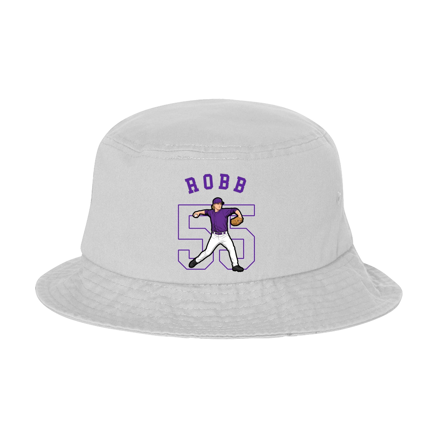 Bucket Cap — Shirsey Arch in White