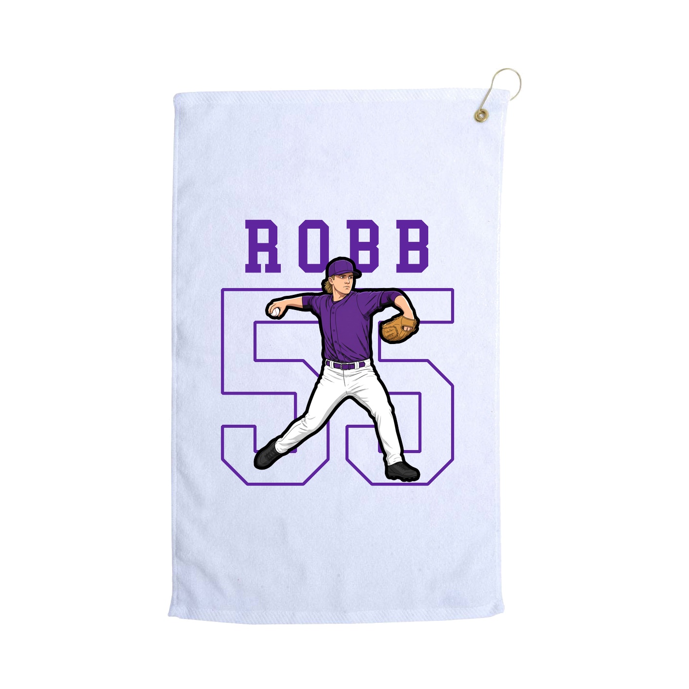 Golf Towel — Shirsey in White