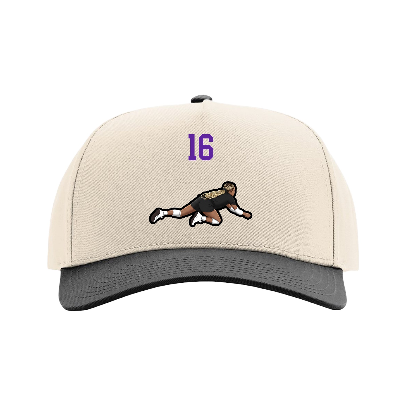 Full Fabric Five-Panel Champ Cap