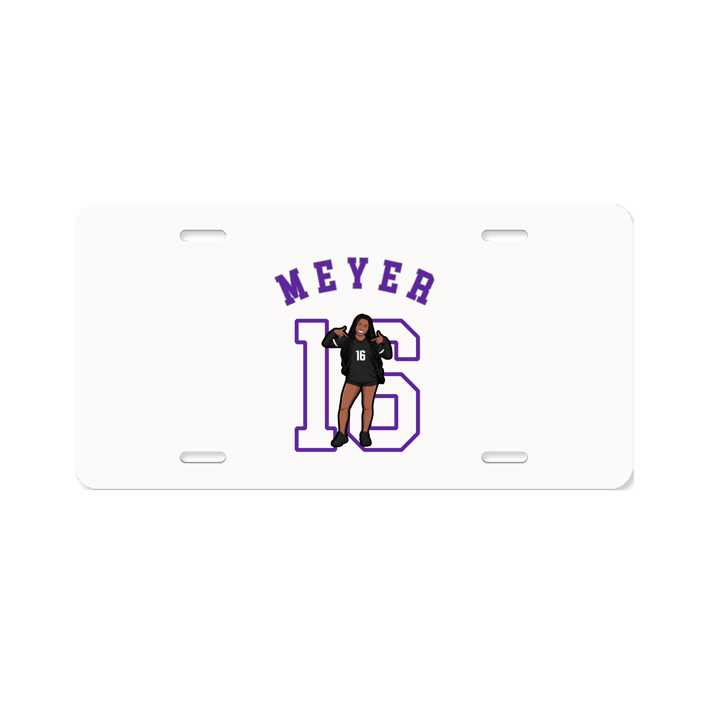 License Plate — Shirsey Arch in Classic