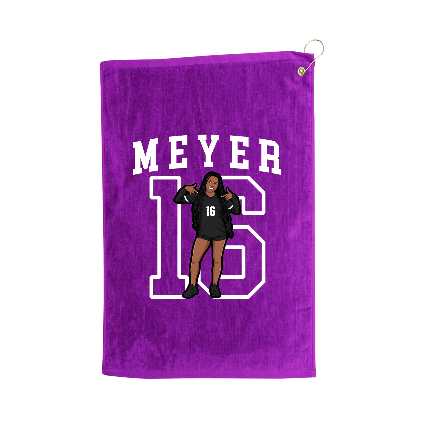 Golf Towel — Shirsey in Purple
