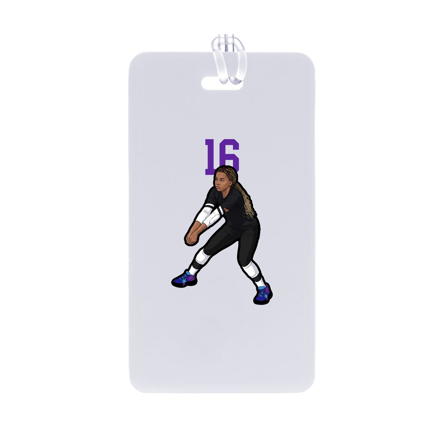 Bag Tag — Number Top in Classic