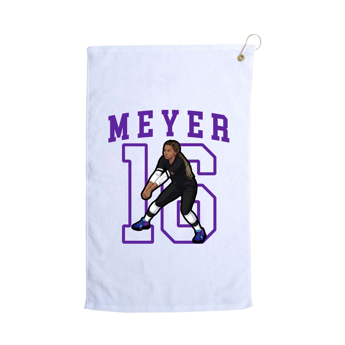 Golf Towel — Shirsey in White