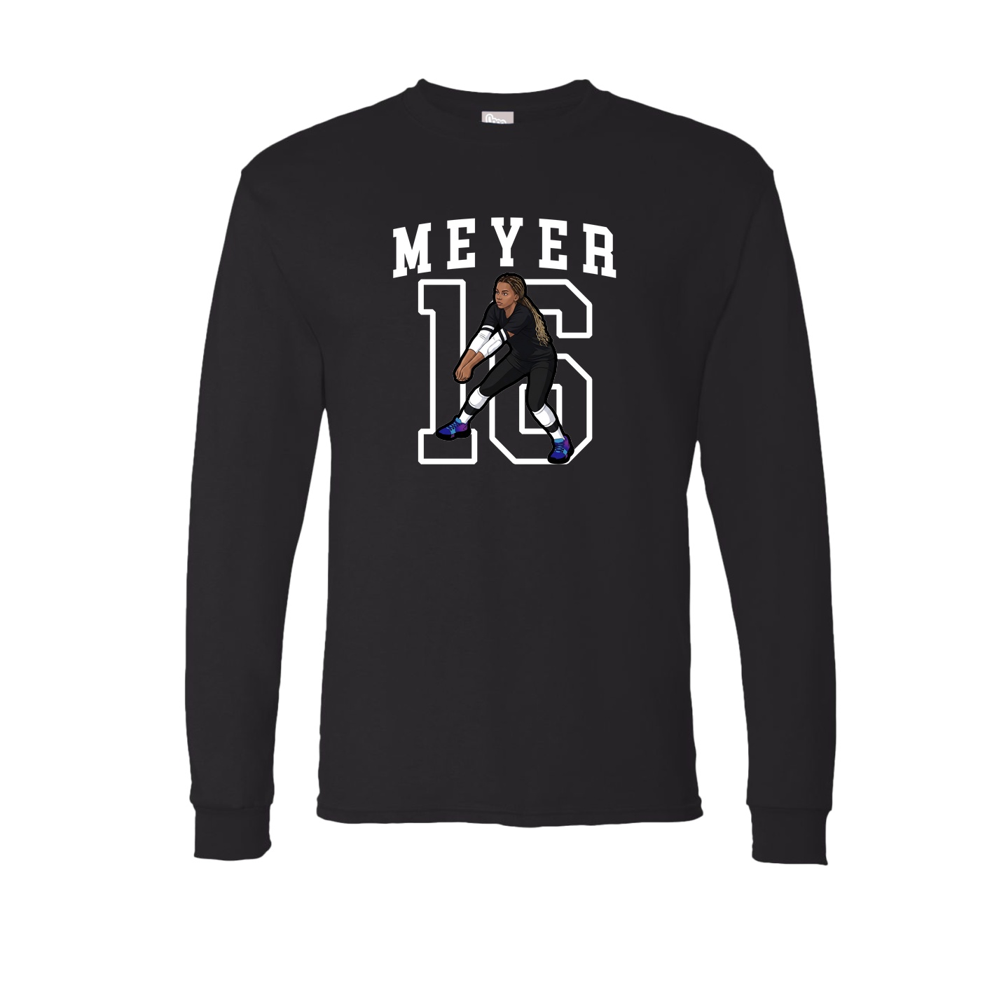 Long Sleeve Tee — Shirsey in Black