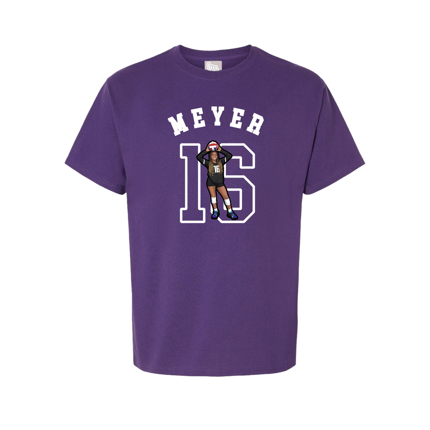 Youth Tee — Shirsey Arch in Purple