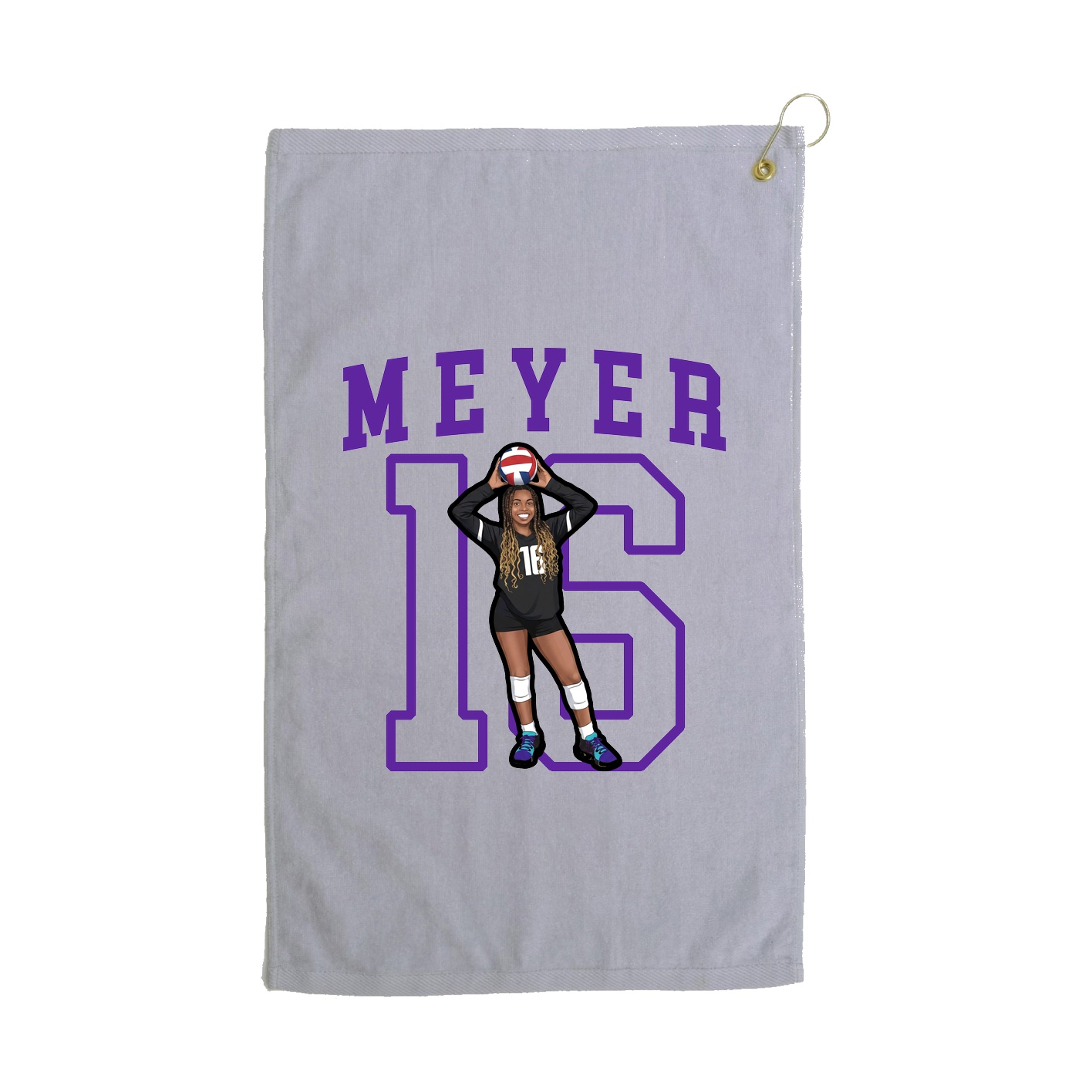 Golf Towel — Shirsey in Grey