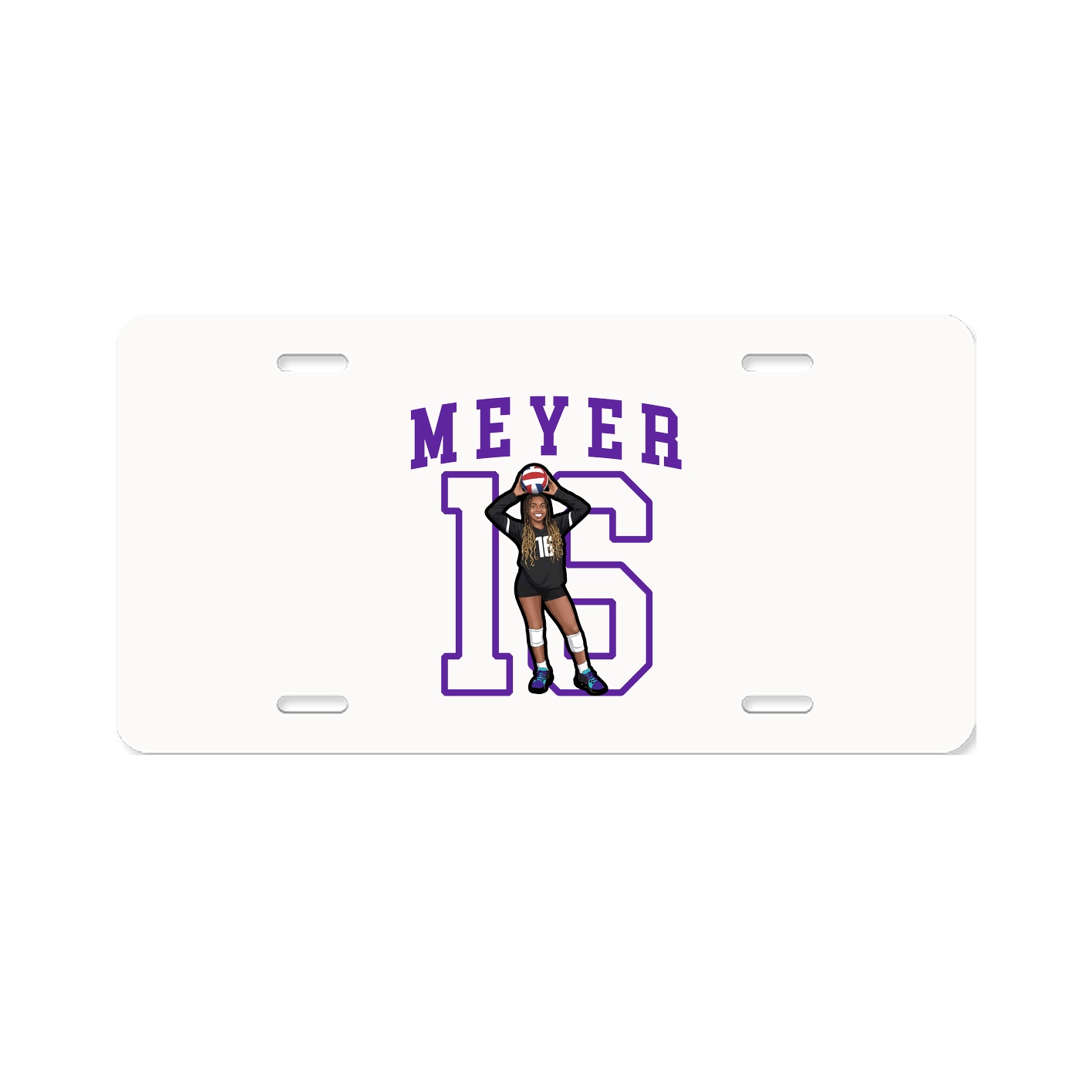 License Plate — Shirsey in Classic