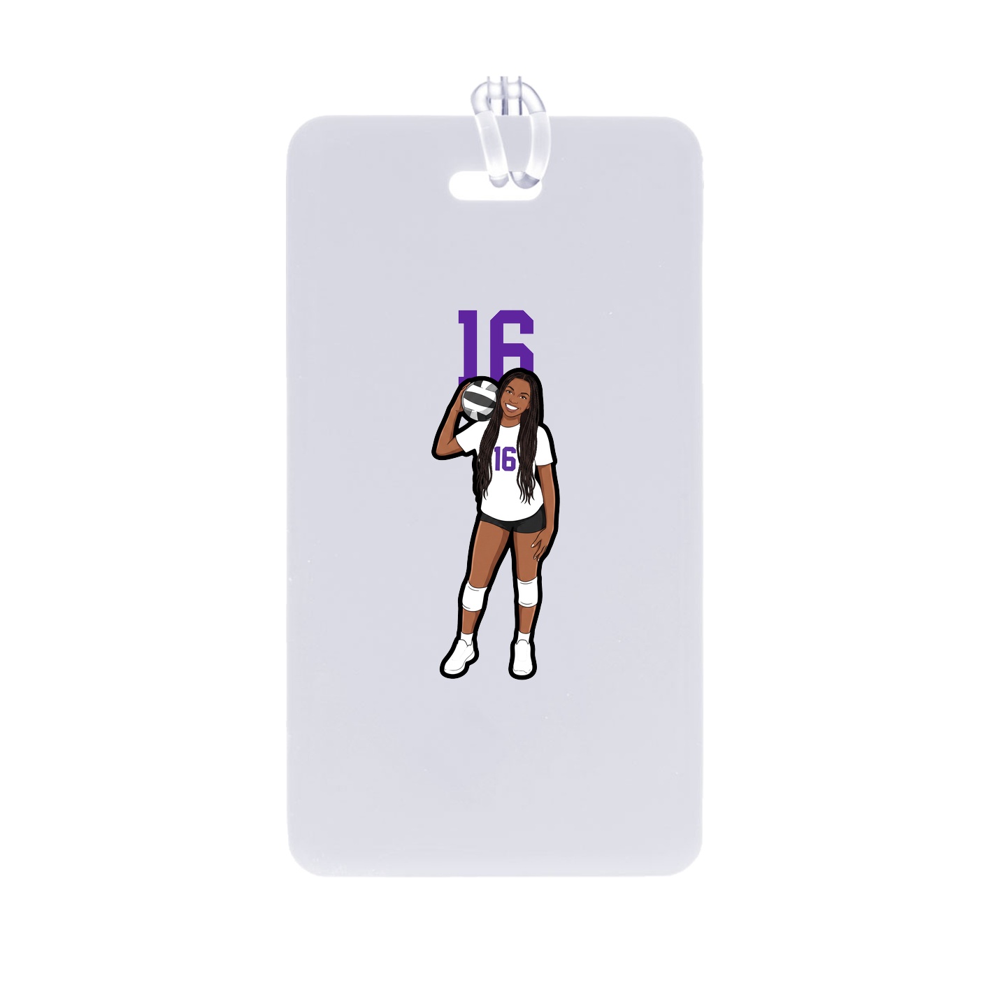 Bag Tag — Number Top in Classic