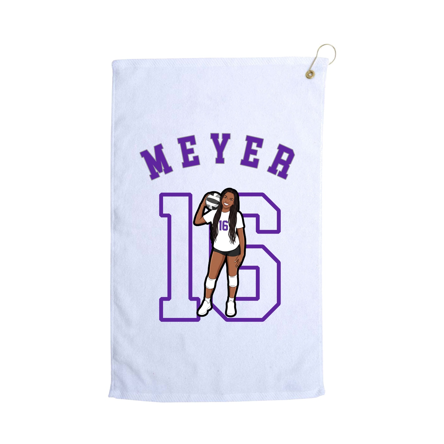 Terry Velour Golf Towel