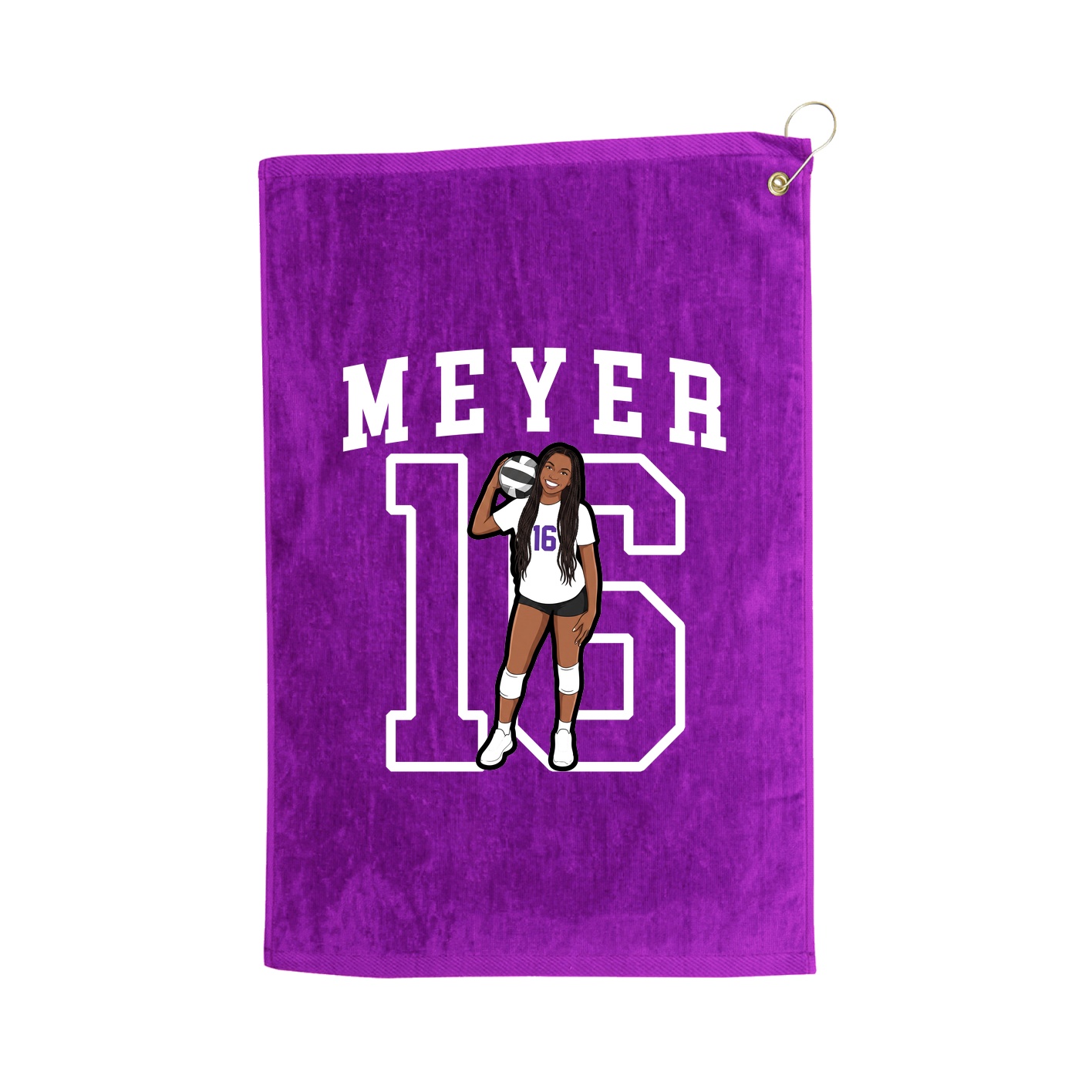 Golf Towel — Shirsey in Purple