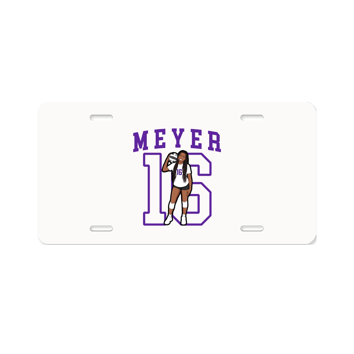 License Plate — Shirsey in Classic