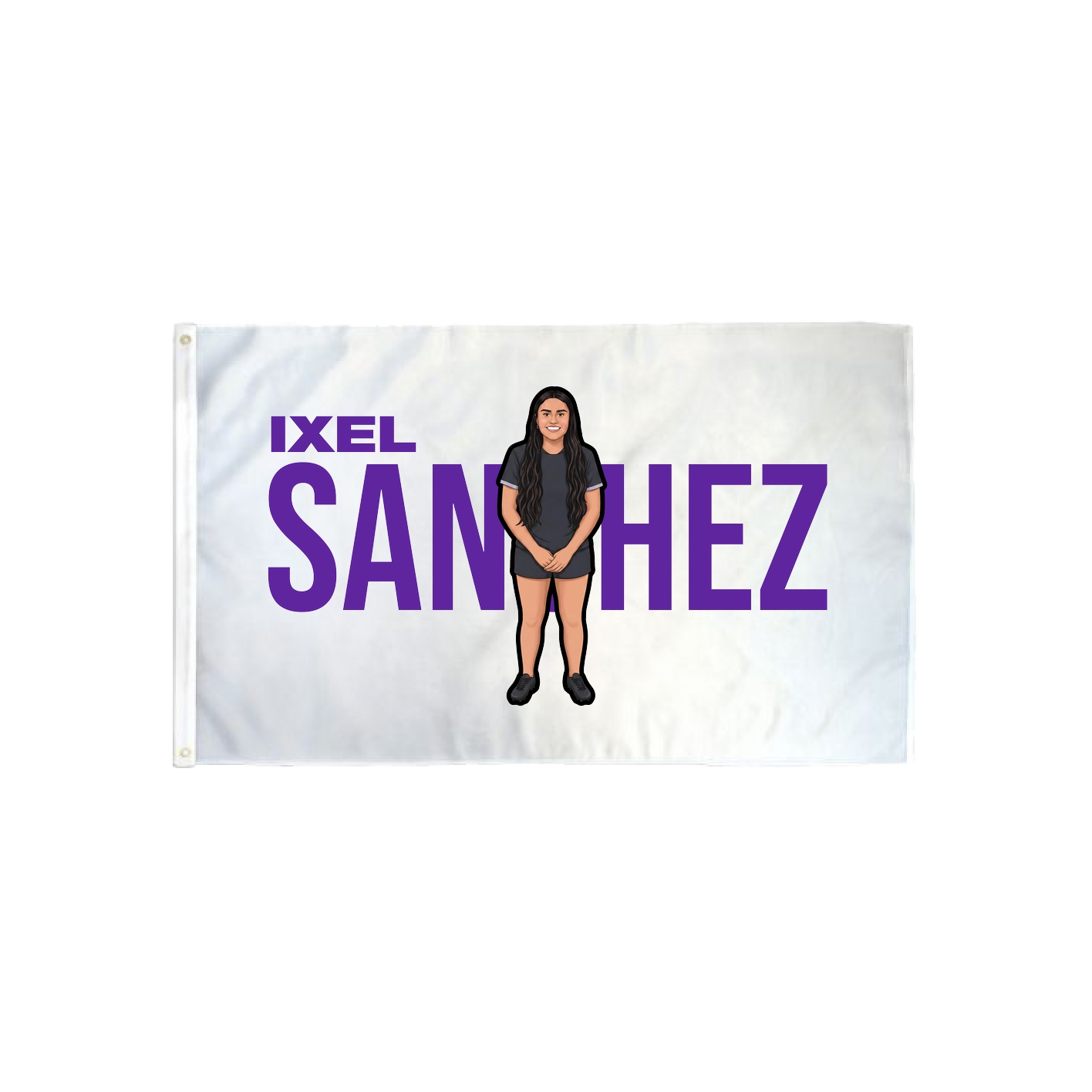 3x5 Flag — Player Name in Classic