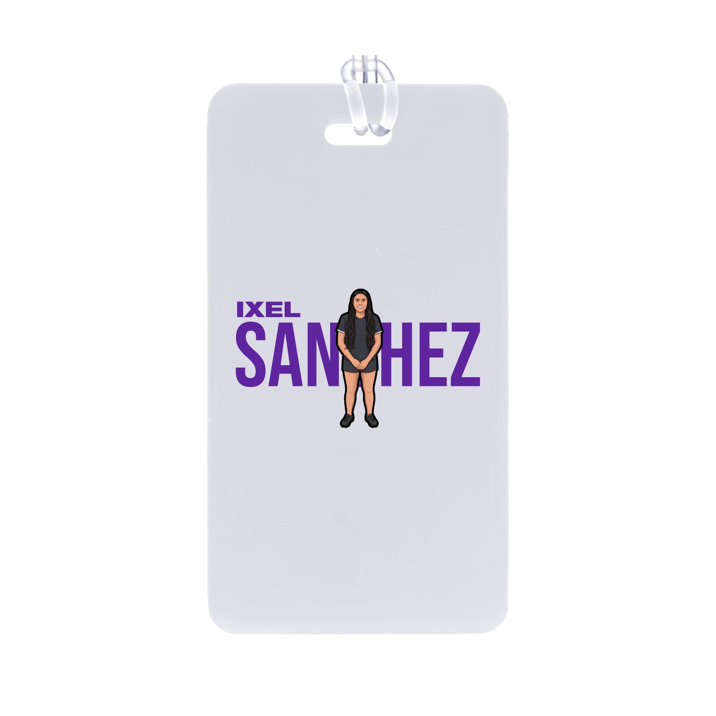 Bag Tag — Player Name in Classic