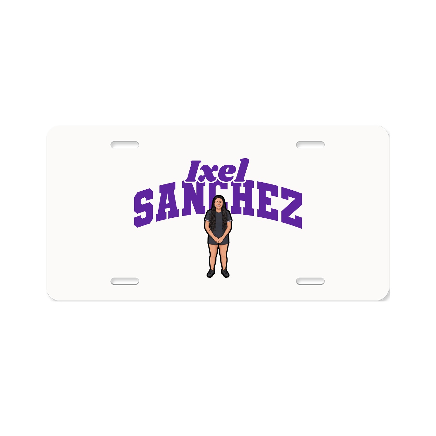 License Plate — Signature Arch in Classic